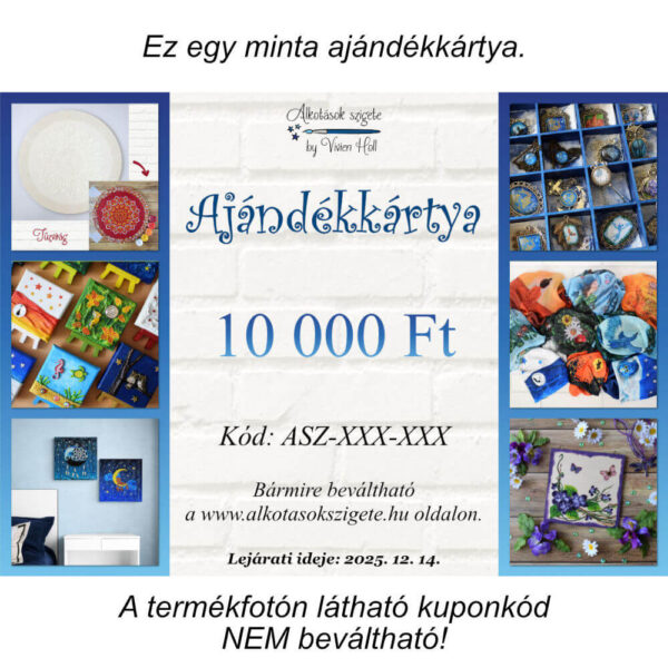 Ajándékkártya - 10000 Ft